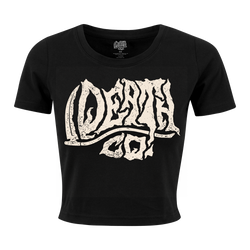 Death Co. - Sickle Women's Crop T-Shirt - Black