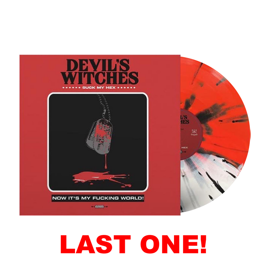 Devil's Witches - Suck My Hex Vinyl - Red/White + Black Splatter (Blood & Smoke Edition)