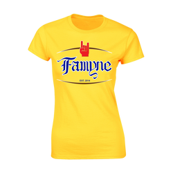 Famyne - Chocodoom Women's T-Shirt - Yellow