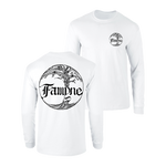Famyne - Classic Logo Longsleeve - White