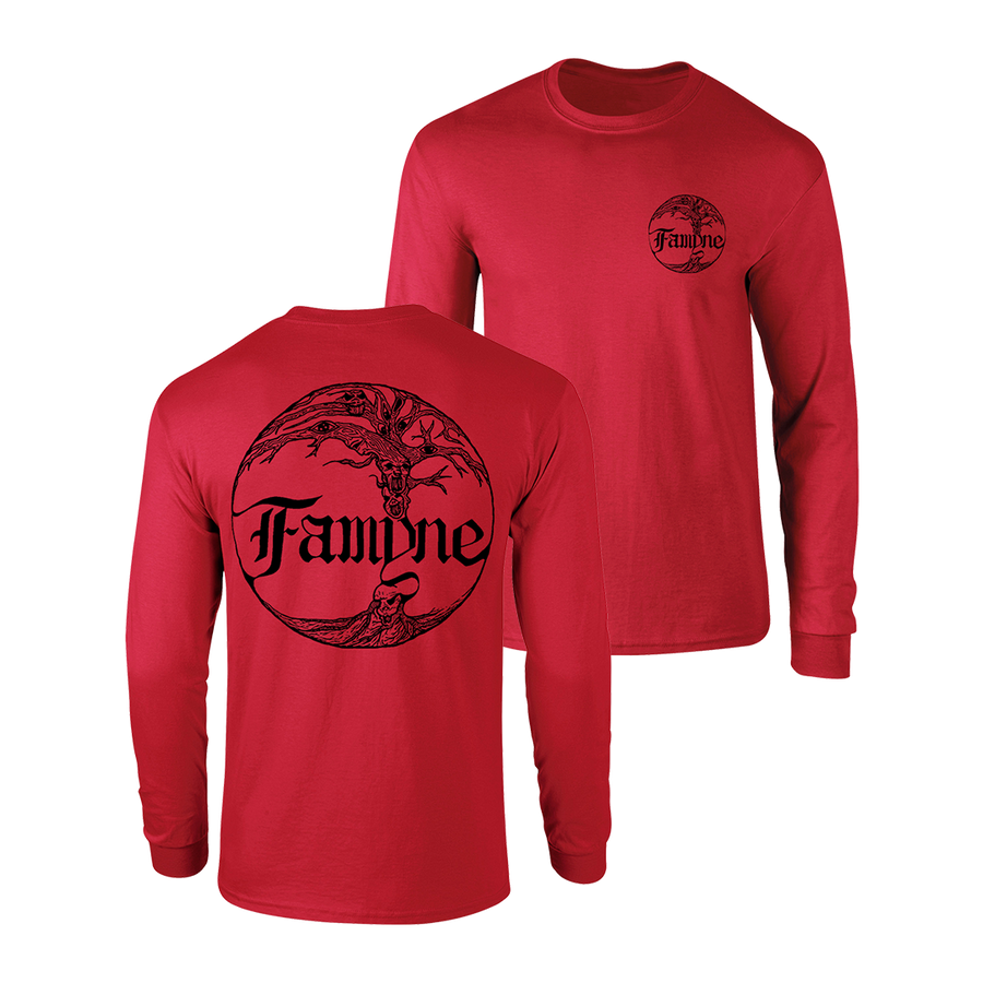 Famyne - Classic Logo Longsleeve - Red