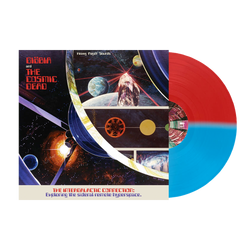 Giöbia And The Cosmic Dead - The Intergalactic Connection: Exploring The Sideral Remote Hyperspace Vinyl LP - Red/Blue Split