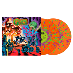 Grave Bathers - Rock'N'Roll Fetish Vinyl LP - Orange w/ Green + Purple Splatter