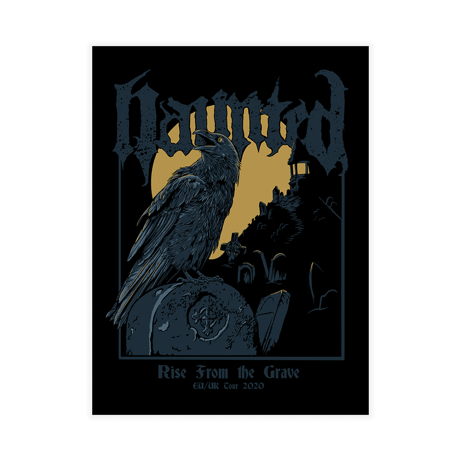 Haunted - Rise From The Grave Print - Unframed