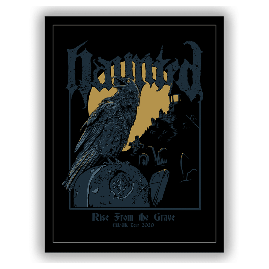 Haunted - Rise From The Grave Print - Framed