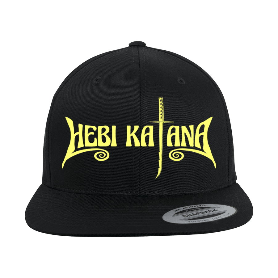 Hebi Katana - Katana Logo Snapback Cap - Black
