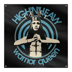 High n’ Heavy - Warrior Queen Flag