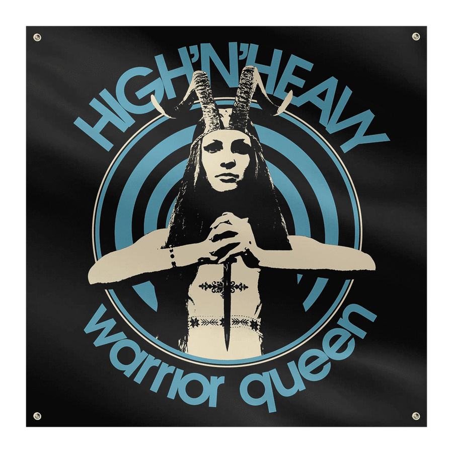 High n’ Heavy - Warrior Queen Flag