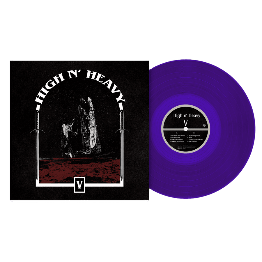 High n’ Heavy - V Vinyl LP - Purple