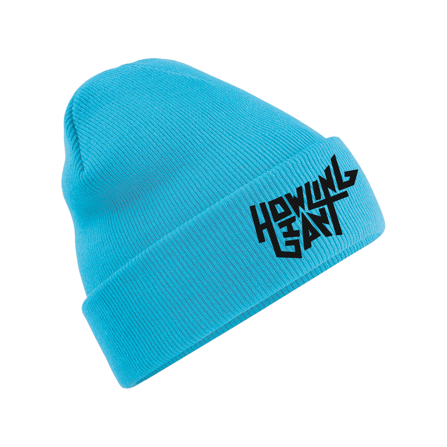 Howling Giant - Embroidered Black Logo Beanie - Blue
