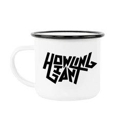 Howling Giant - Black Logo Enamel Mug