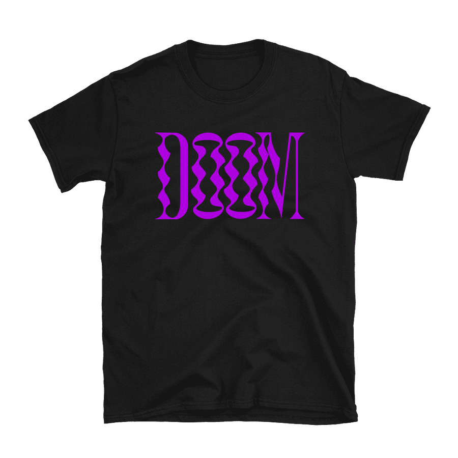 Heavy Threads - Doom Purple Logo T-Shirt