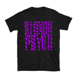 Heavy Threads - Stoner Psych Purple Logo T-Shirt