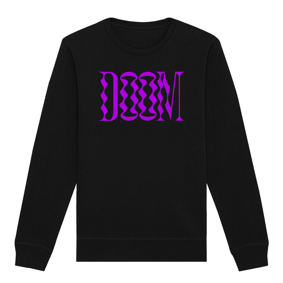 Heavy Threads - Doom Purple Logo Crewneck Sweatshirt