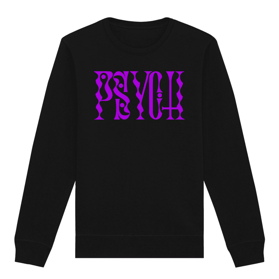 Heavy Threads - Psych Purple Logo Crewneck Sweatshirt