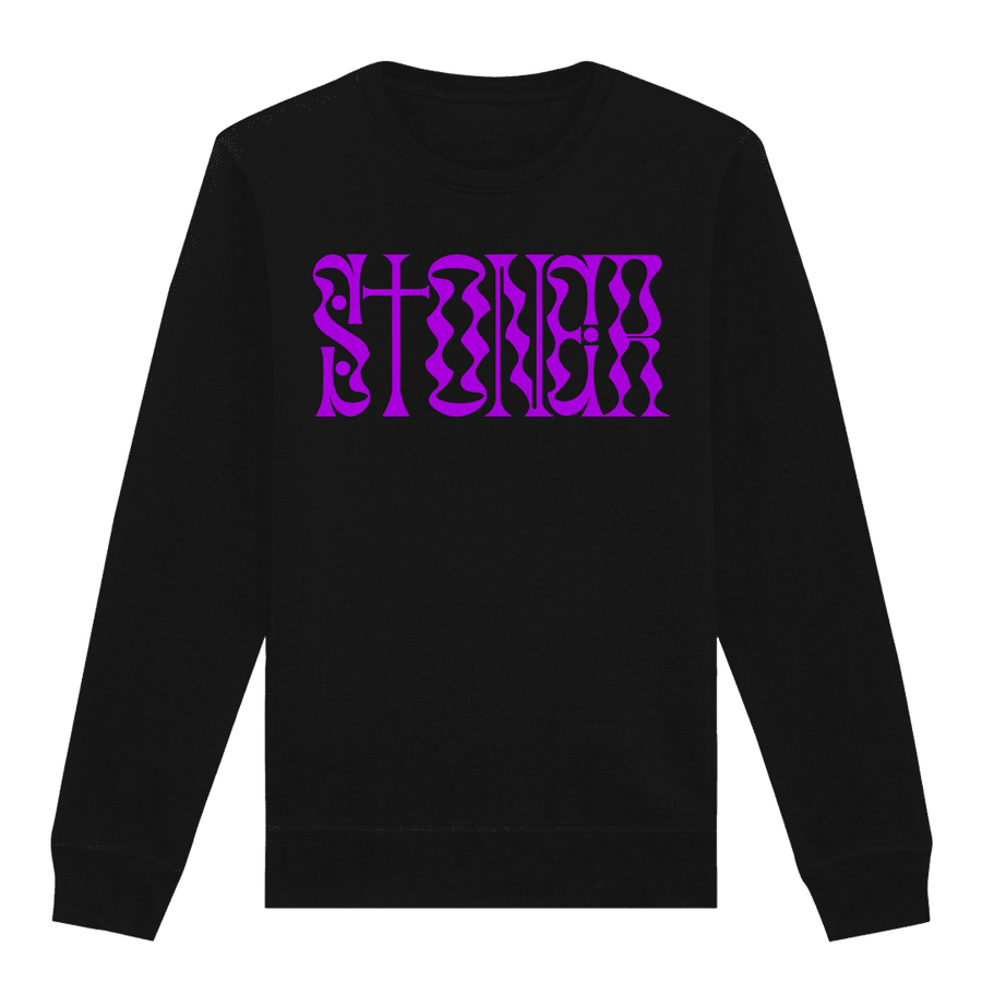 Heavy Threads - Stoner Purple Logo Crewneck Sweatshirt