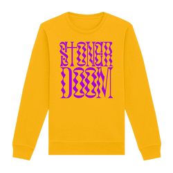 Heavy Threads - Stoner Doom Purple Logo Crewneck Sweatshirt
