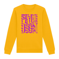 Heavy Threads - Psych Doom Purple Logo Crewneck Sweatshirt