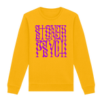 Heavy Threads - Stoner Psych Purple Logo Crewneck Sweatshirt