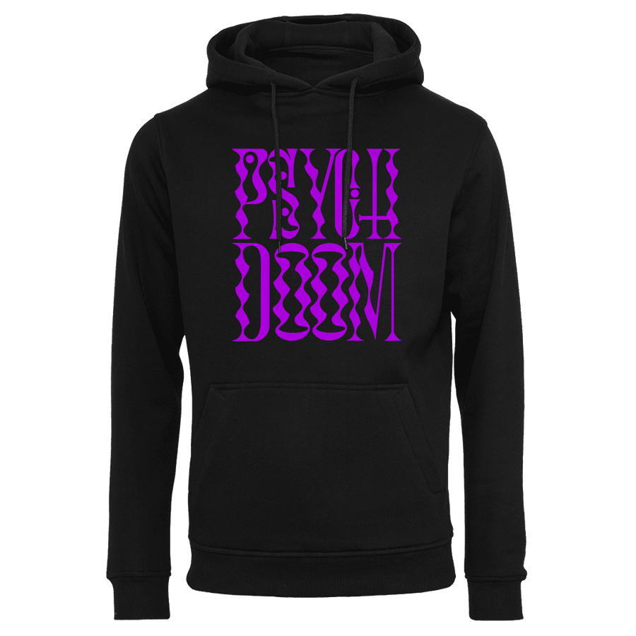 Heavy Threads - Psych Doom Purple Logo Pullover Hoodie