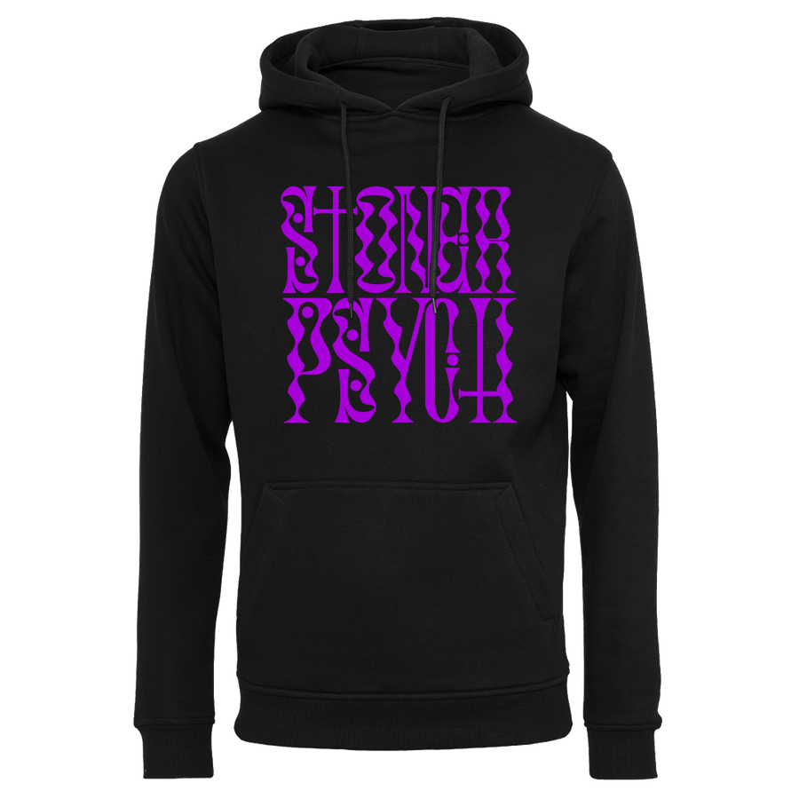 Heavy Threads - Stoner Psych Purple Logo Pullover Hoodie