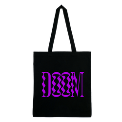 Heavy Threads - Doom Purple Logo Tote Bag