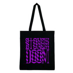 Heavy Threads - Stoner Doom Purple Logo Tote Bag