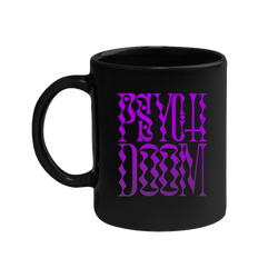 Heavy Threads - Psych Doom Purple Logo Mug