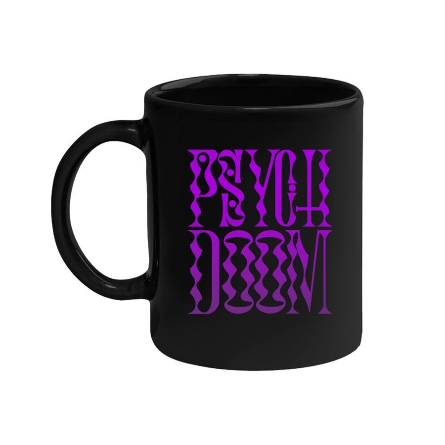 Heavy Threads - Psych Doom Purple Logo Mug