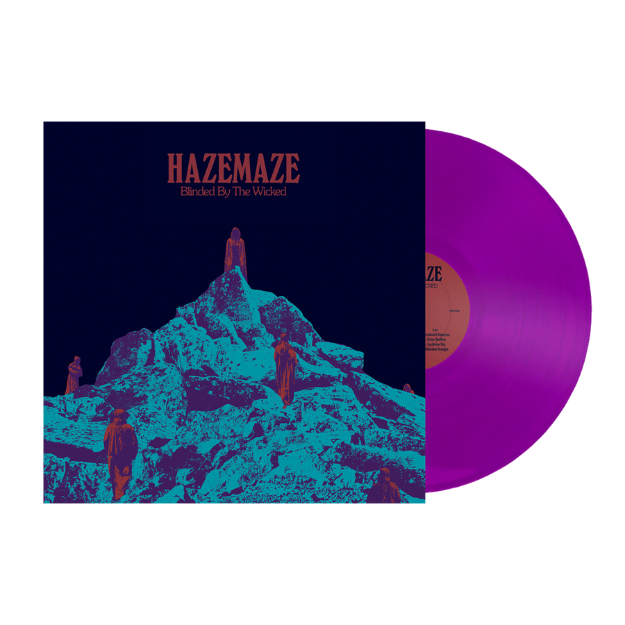 Hazemaze - Blinded By The Wicked Vinyl LP - Purple Neon