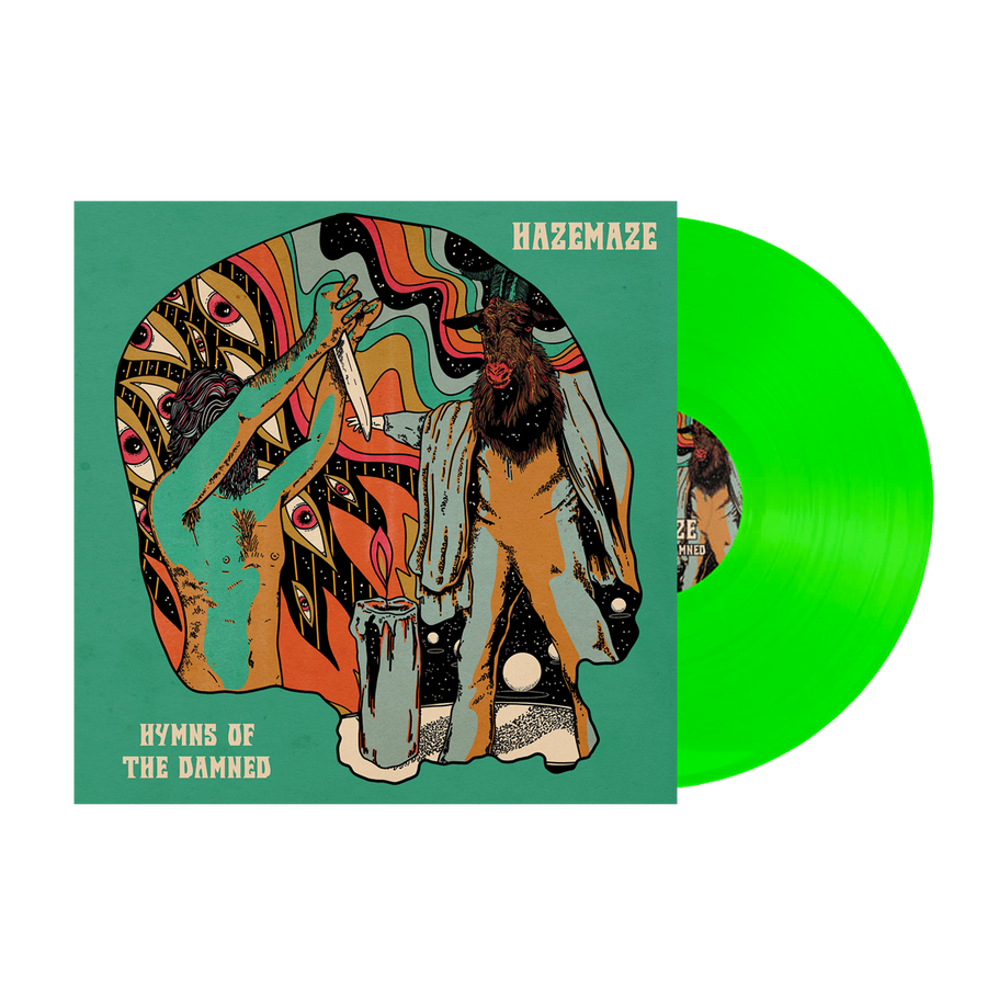 Hazemaze - Hymns Of The Damned Vinyl LP - Green Neon