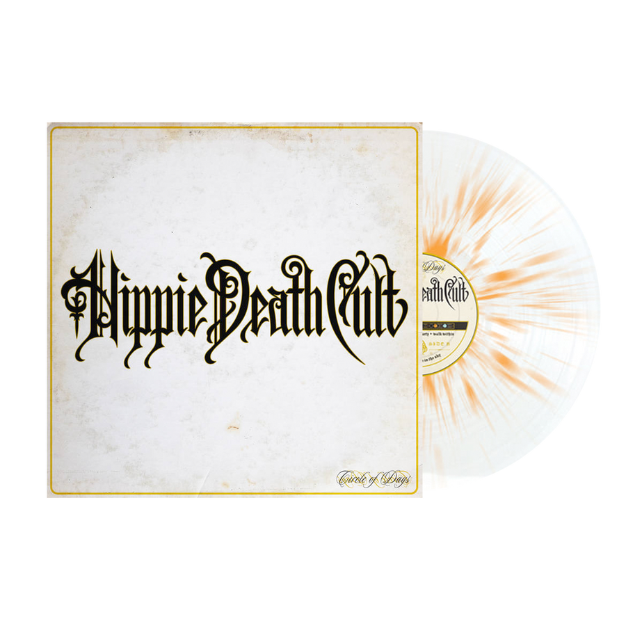 Hippie Death Cult - Circle Of Days Vinyl LP - Transparent/Splatter Orange