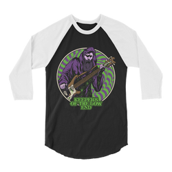 Keepers of the Low End - Keeper of the Low End Raglan - Black/White