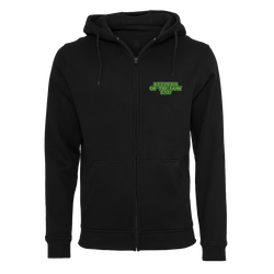 Keepers of the Low End - Father Bassmas Zip Hoodie - Black