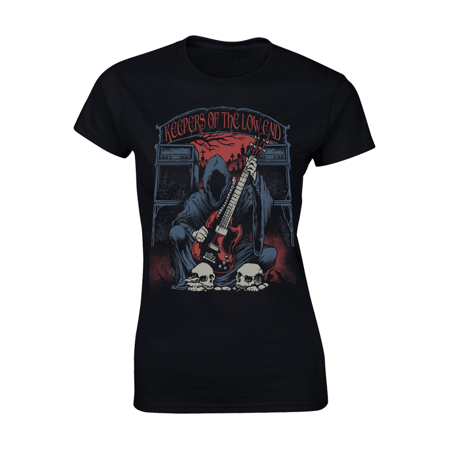 Keepers of the Low End - Low End Reaper Women's T-Shirt - Black