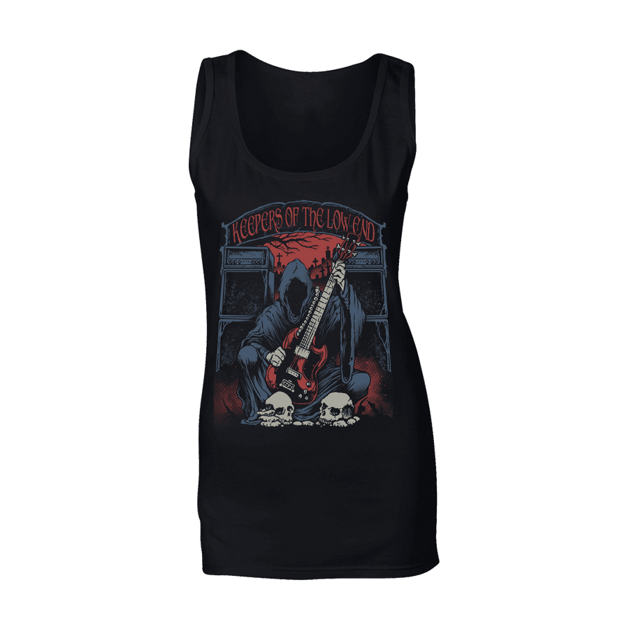 Keepers of the Low End - Low End Reaper Women's Tank Top - Black