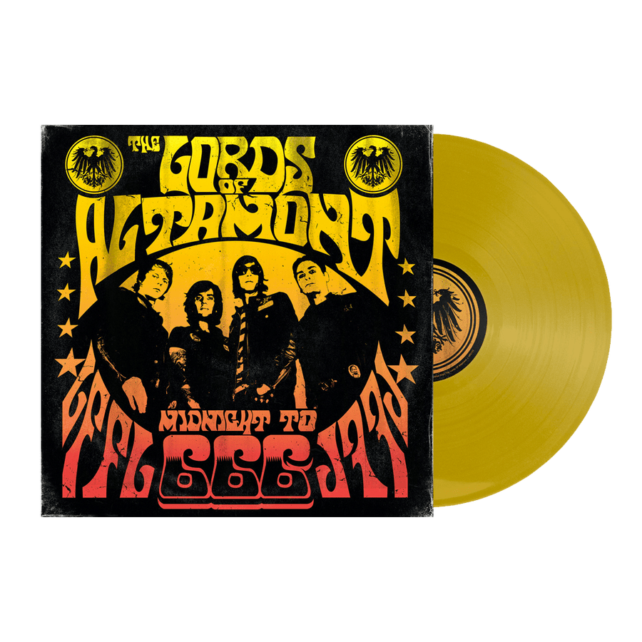 The Lords Of Altamont - Midnight To 666 Vinyl LP - Gold (Reissue)
