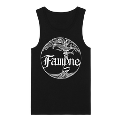 Famyne - Classic Logo Tank Top - Black