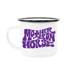 Mother Iron Horse - Purple Logo Enamel Mug