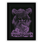 Sonic Demon - Smoking Beast Print - Framed