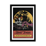 Sonic Demon - Too Slow To Play, Too Stoned To Die Print - Framed