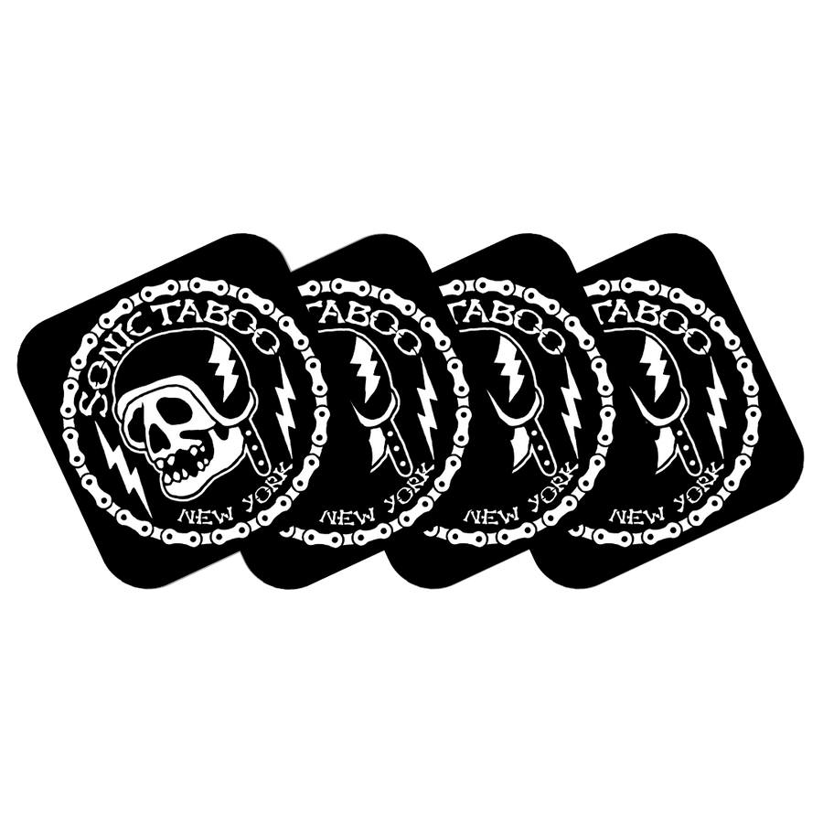 Sonic Taboo - Skull Logo Coaster Set
