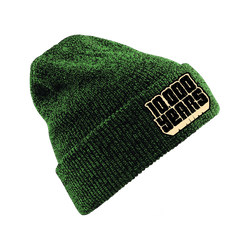 10,000 Years - II Embroidered Logo Beanie - Moss Green