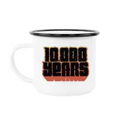 10,000 Years - Gradient Logo Enamel Mug