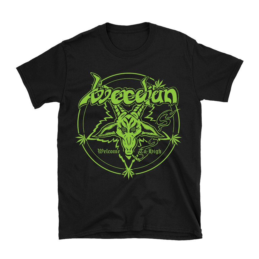Weedian - Welcome To High Green Logo T-Shirt - Black