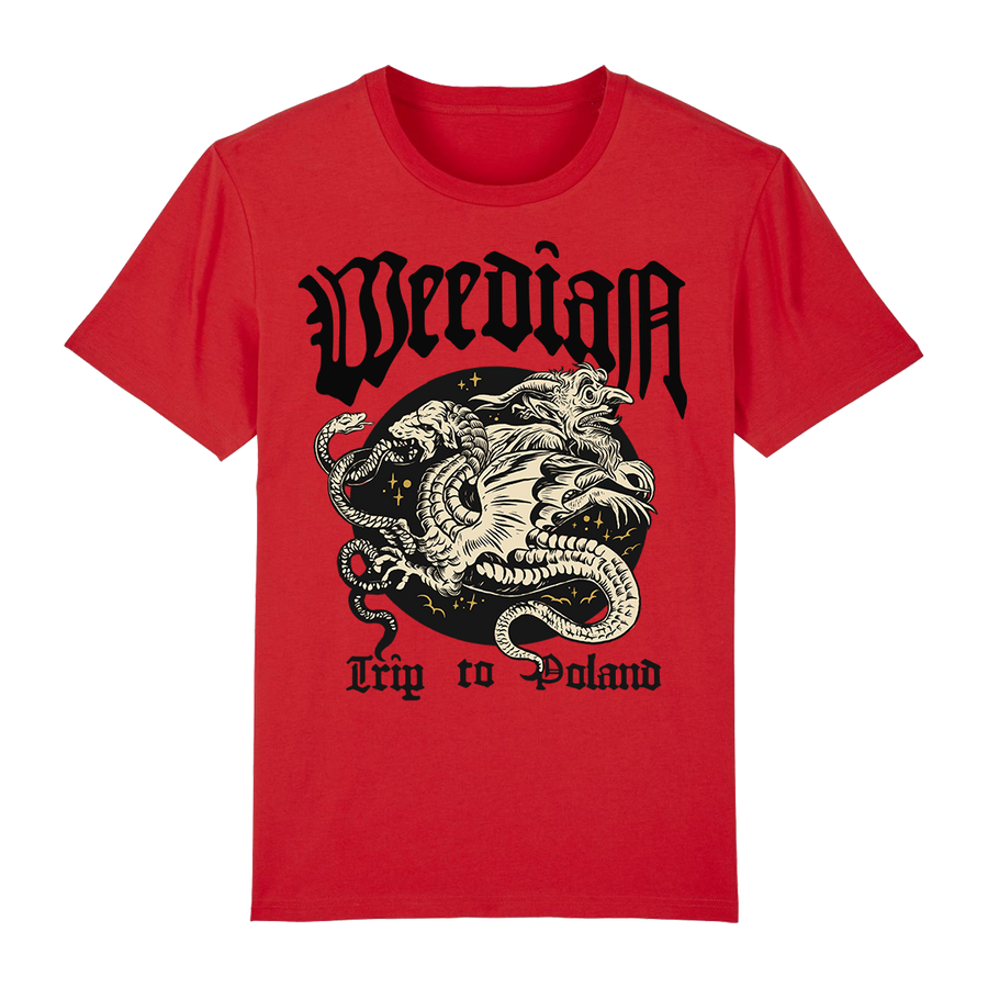Weedian - Trip To Poland T-Shirt - Red