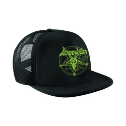 Weedian - Welcome To High Green Logo Embroidered Trucker Cap - Black