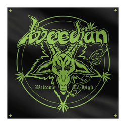 Weedian - Welcome To High Green Logo Flag