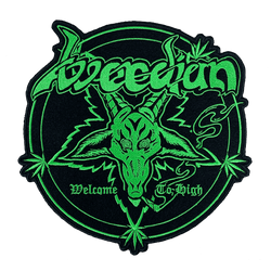 Weedian - Welcome To High Embroidered Backpatch - Green