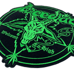 Weedian - Welcome To High Embroidered Backpatch - Green